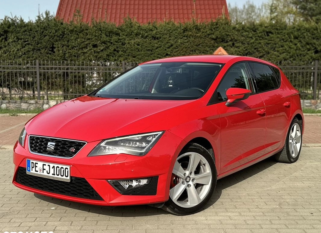 Seat Leon cena 42900 przebieg: 130000, rok produkcji 2014 z Pisz małe 92